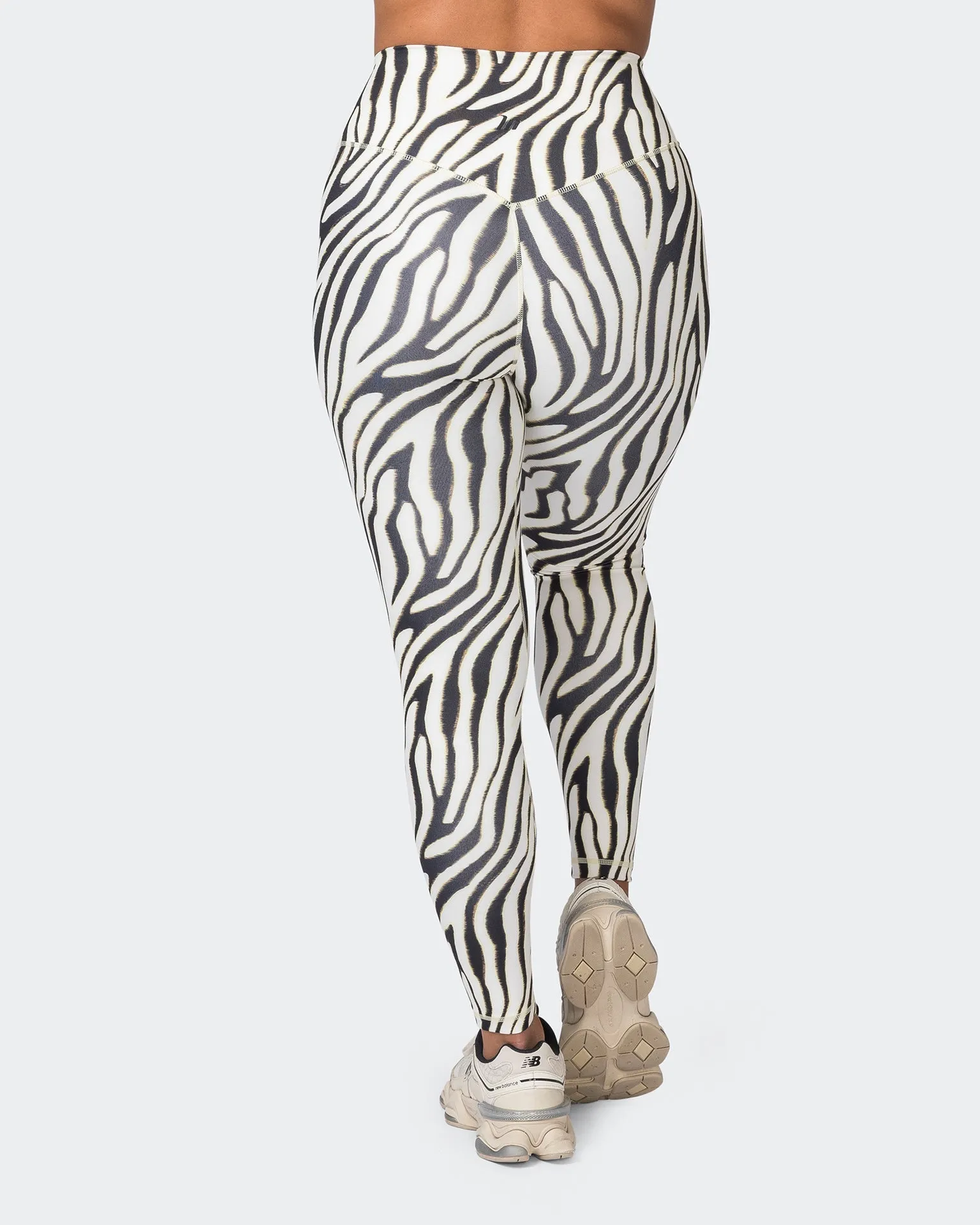 Ultra Everyday Ankle Length Leggings - Zebra Print