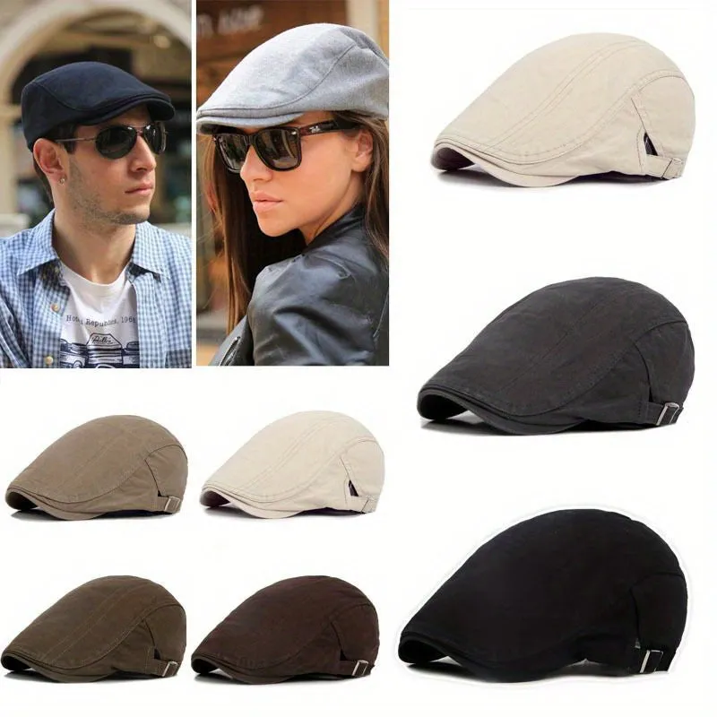 Unisex Berets Ivy Hat and Golf Driving Visors Cap