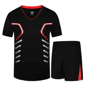 V-NECK COMPRESSION T-SHIRT SET