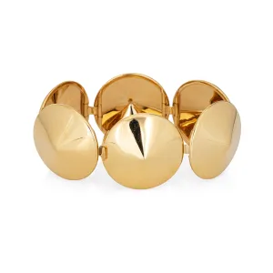 Van Cleef & Arpels Chapeau Chinois Bracelet 18k Gold Paris Estate VCA 7 Inches