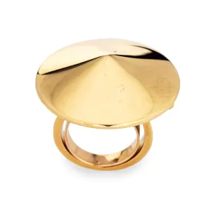 Van Cleef & Arpels Chapeau Chinois Ring 18k Gold Paris Opens Estate VCA Sz 52