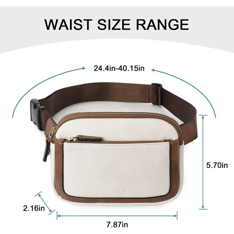 Vegan Leather Belt Bag – Stylish & Functional Waist Purse for Women