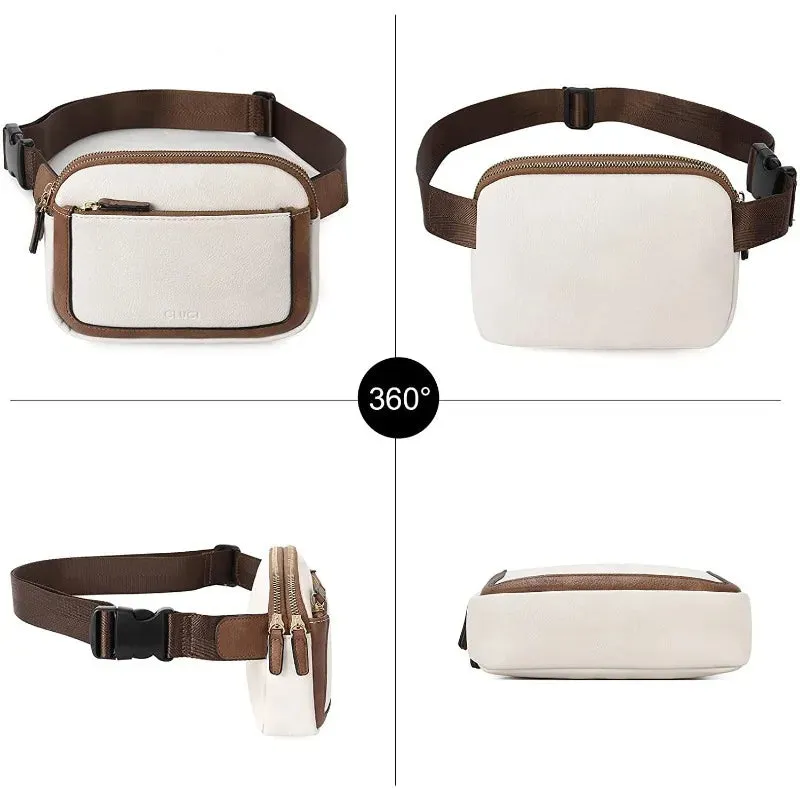 Vegan Leather Belt Bag – Stylish & Functional Waist Purse for Women