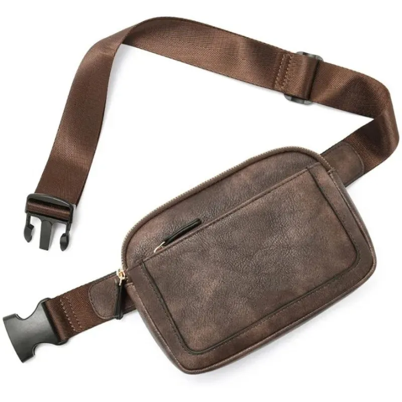 Vegan Leather Belt Bag – Stylish & Functional Waist Purse for Women