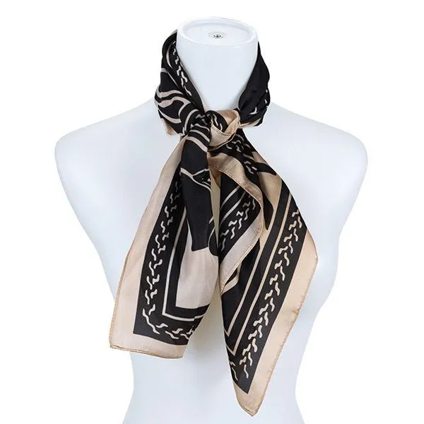 Versatile Silk Accessory for Neck, Hair