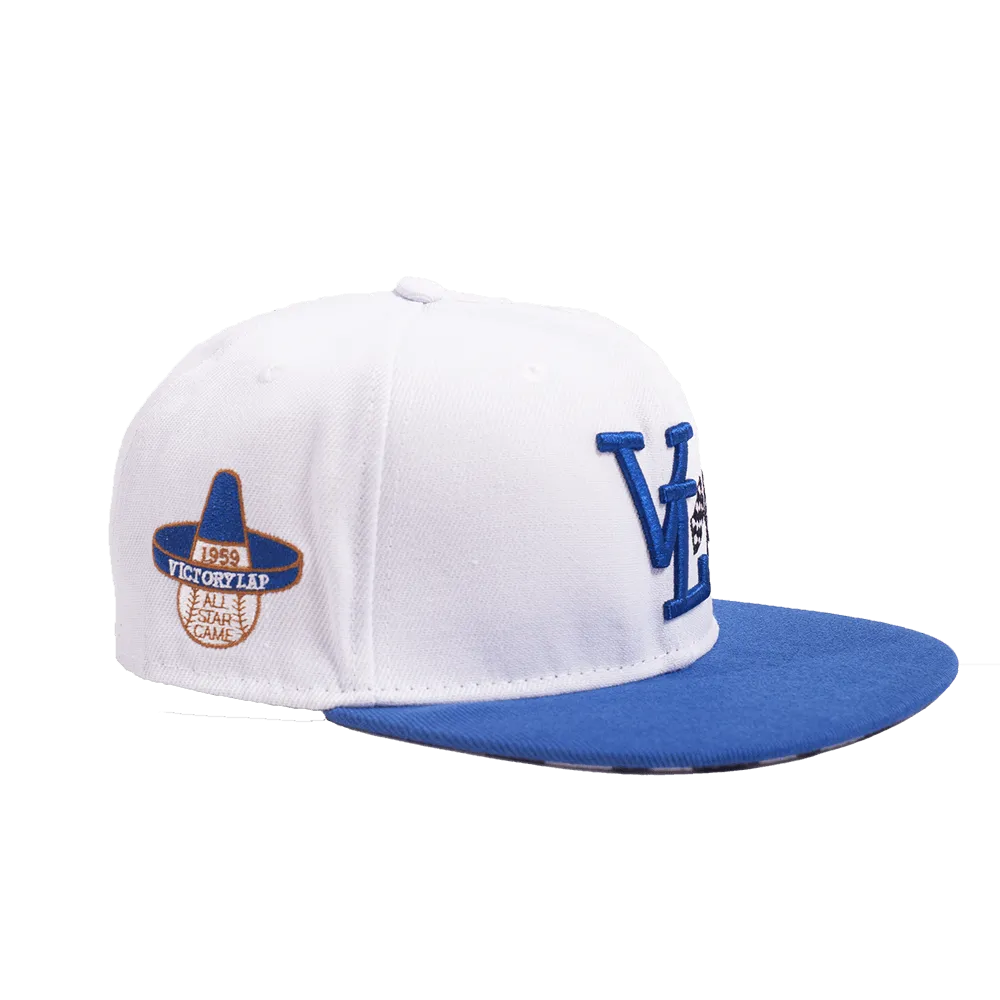 VICTORY LAP SNAPBACK (WHITE)