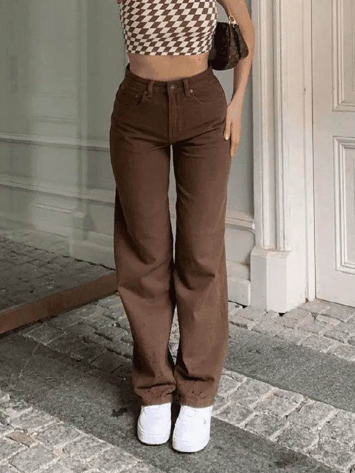 Vintage High Waist Boyfriend Jeans
