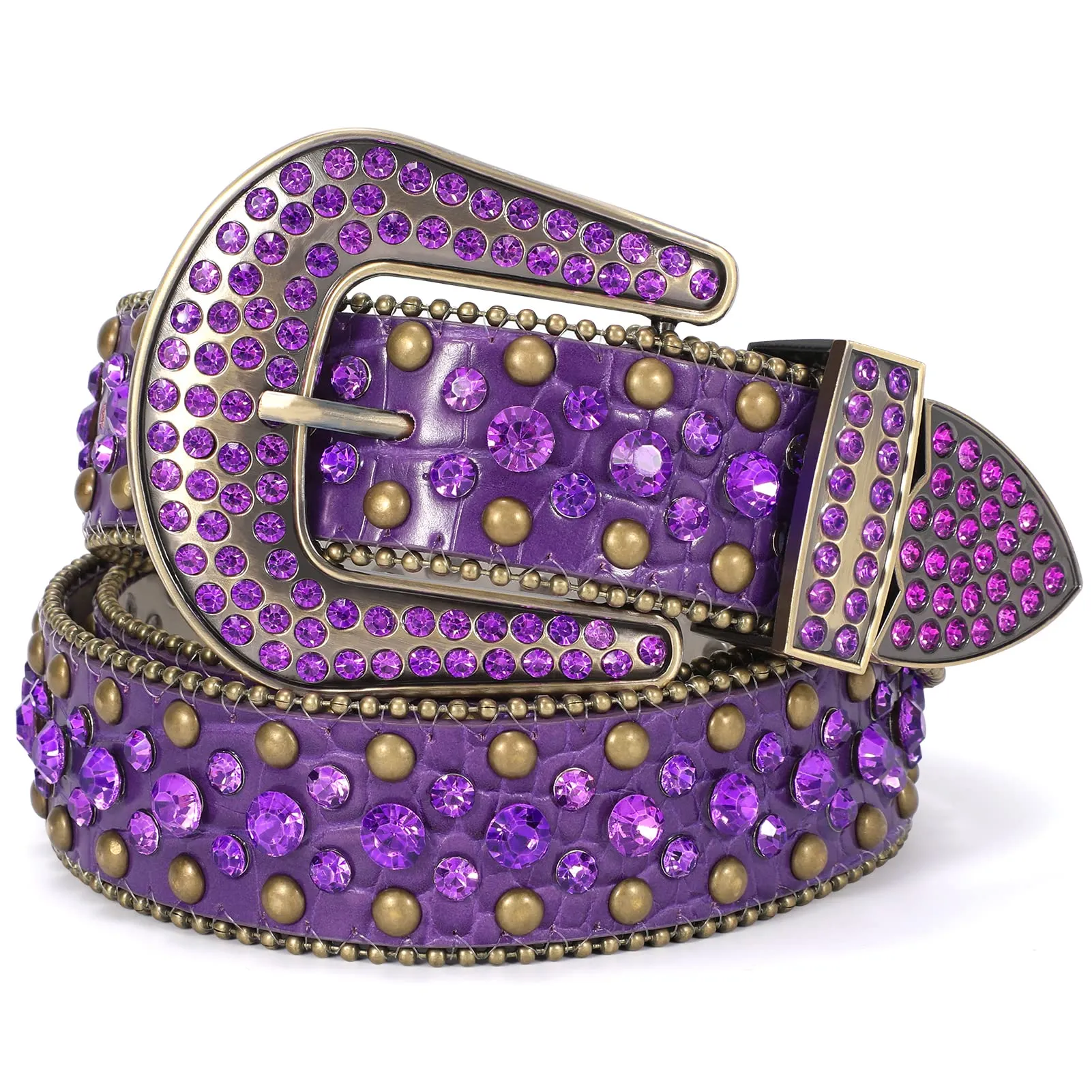 Western Cowgirl Rhinestone Belt for Jeans  Fashion Rhinestone Belt for Women Men  Ladies Bling Rhinestone Belt for Dress