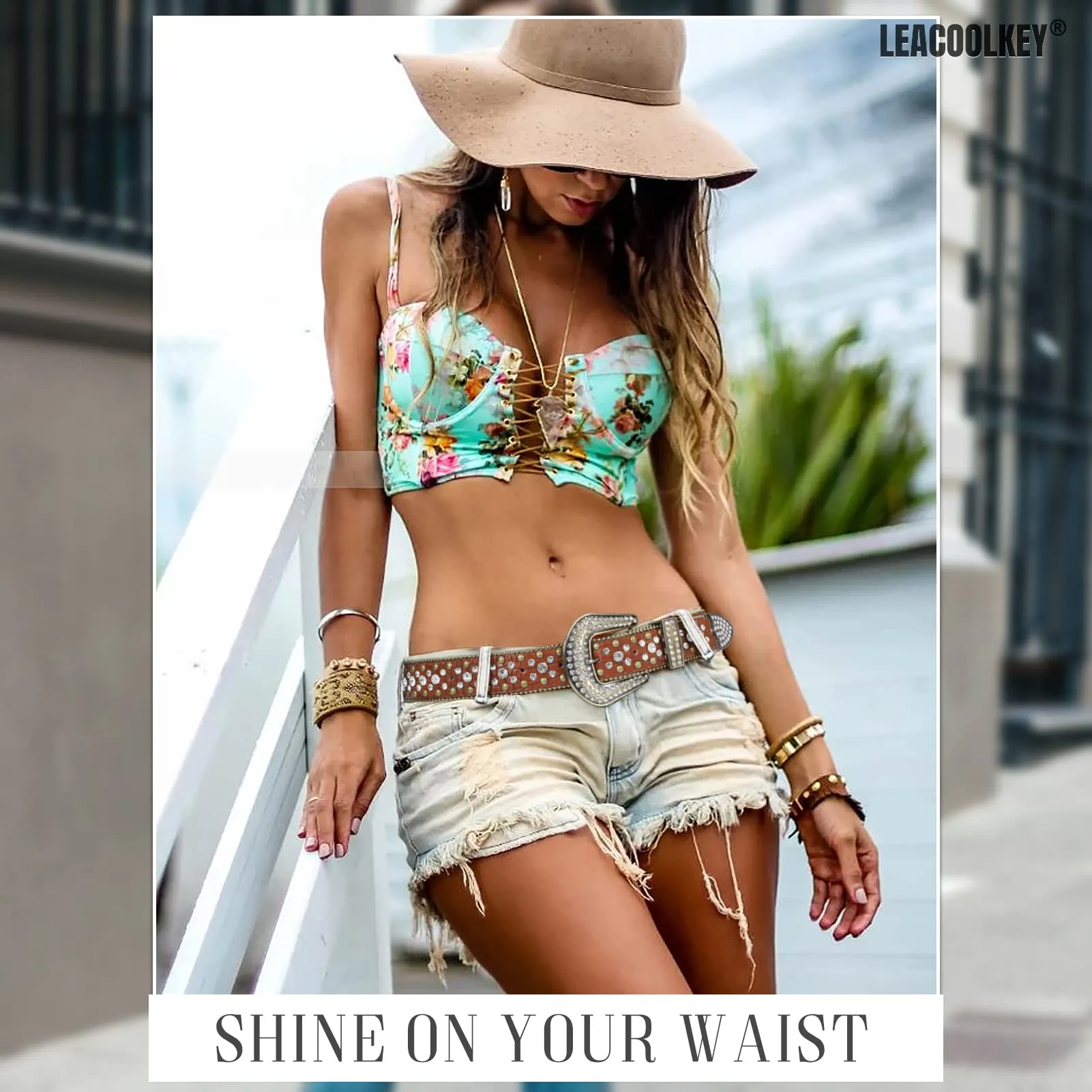 Western Cowgirl Rhinestone Belt for Jeans  Fashion Rhinestone Belt for Women Men  Ladies Bling Rhinestone Belt for Dress