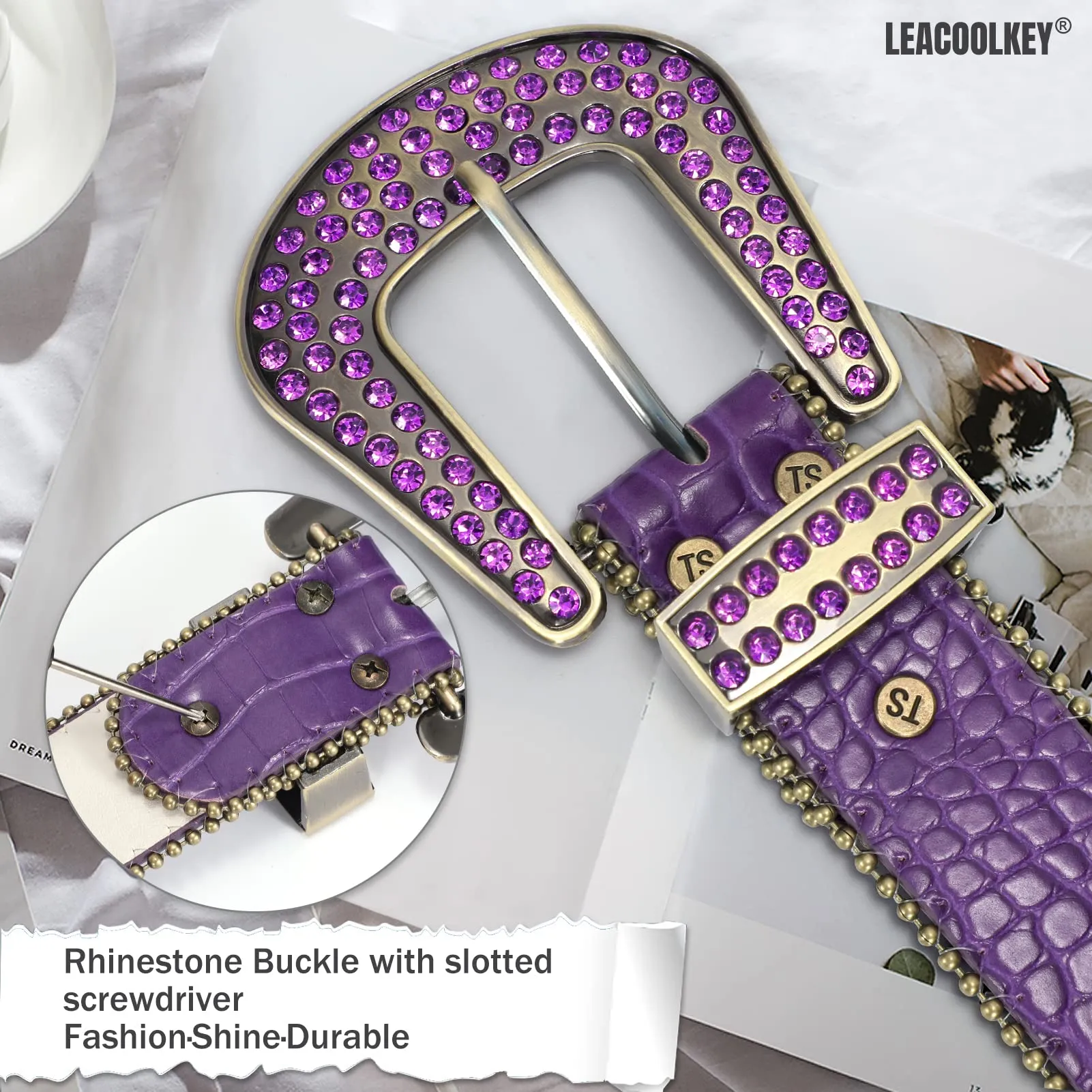 Western Cowgirl Rhinestone Belt for Jeans  Fashion Rhinestone Belt for Women Men  Ladies Bling Rhinestone Belt for Dress