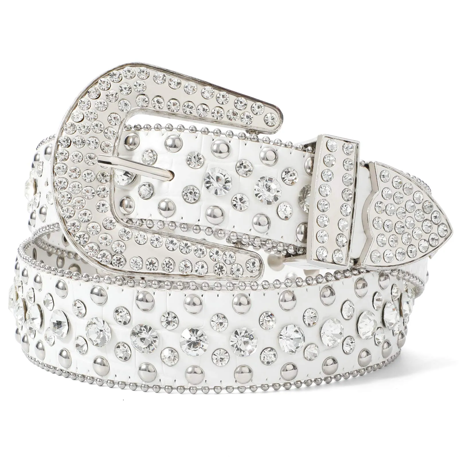 Western Cowgirl Rhinestone Belt for Jeans  Fashion Rhinestone Belt for Women Men  Ladies Bling Rhinestone Belt for Dress