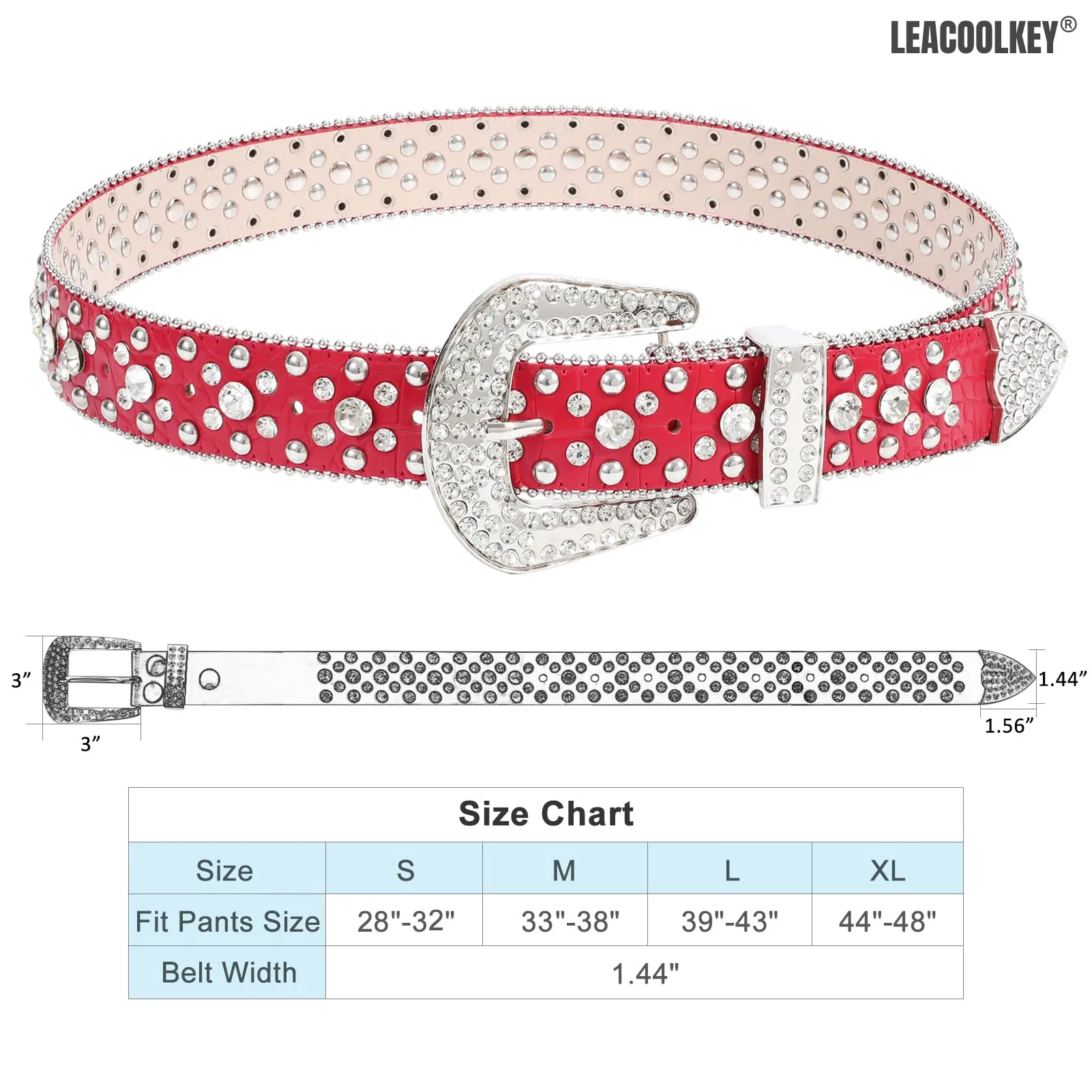 Western Cowgirl Rhinestone Belt for Jeans  Fashion Rhinestone Belt for Women Men  Ladies Bling Rhinestone Belt for Dress