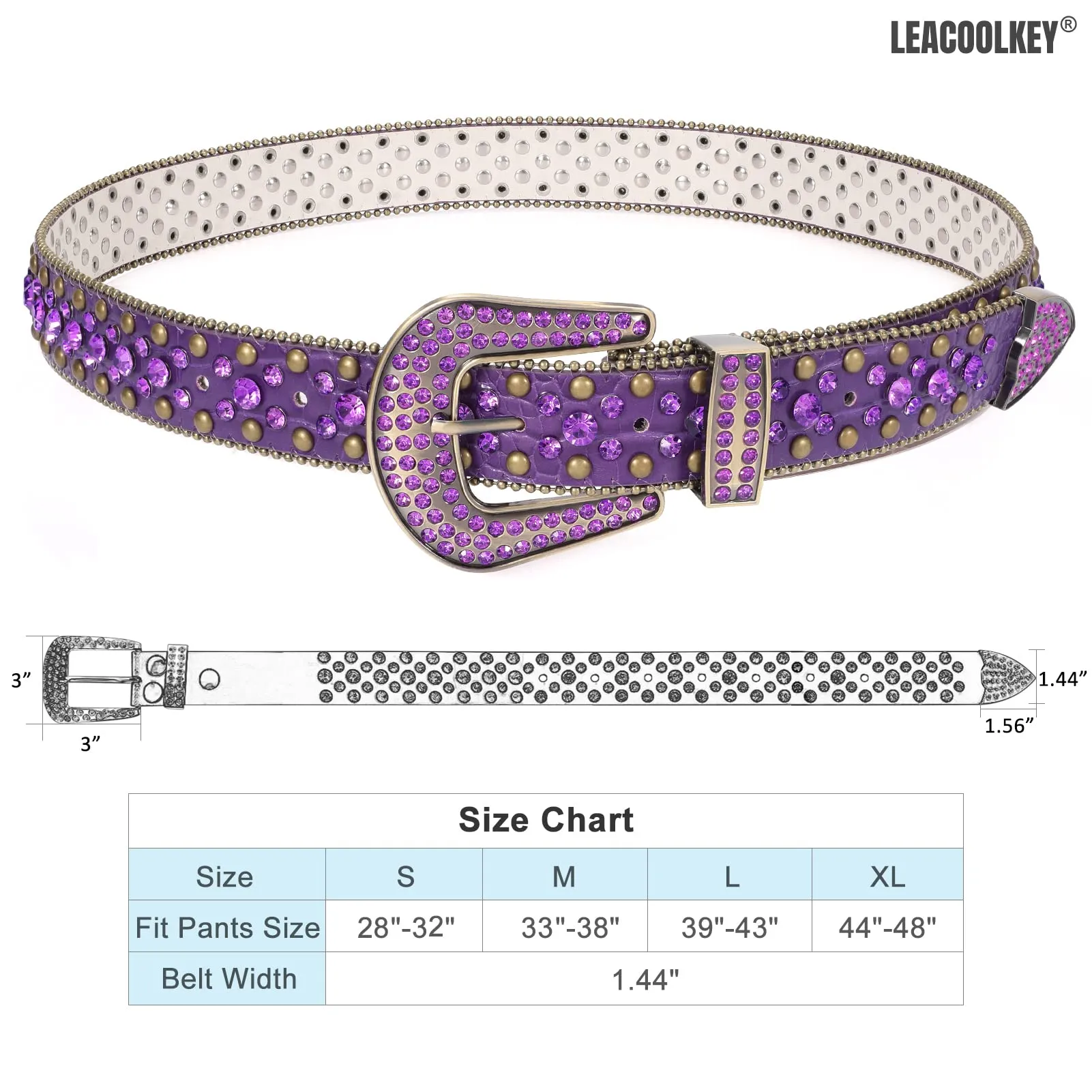 Western Cowgirl Rhinestone Belt for Jeans  Fashion Rhinestone Belt for Women Men  Ladies Bling Rhinestone Belt for Dress