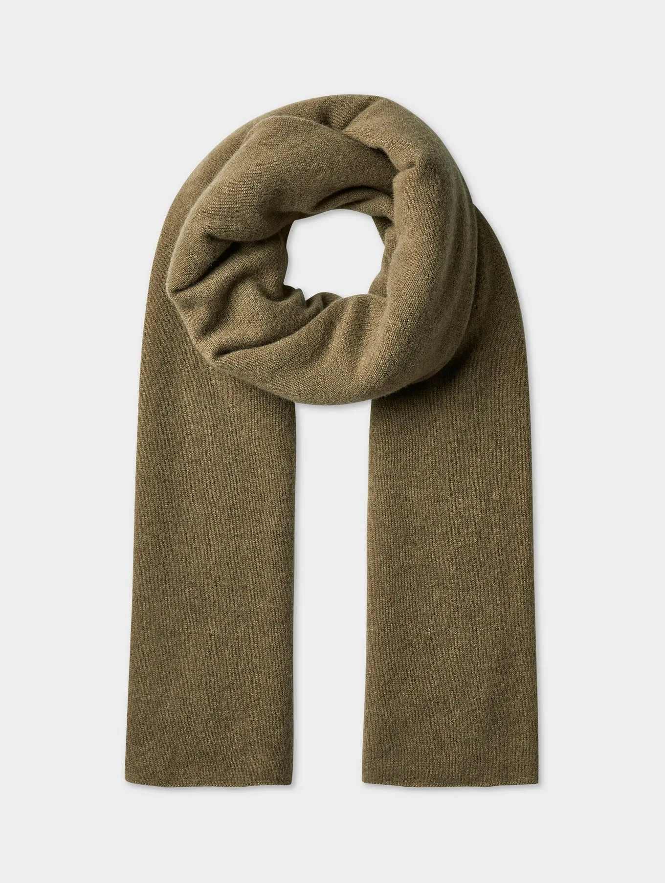 White   Warren - Cashmere Travel Wrap - Loden