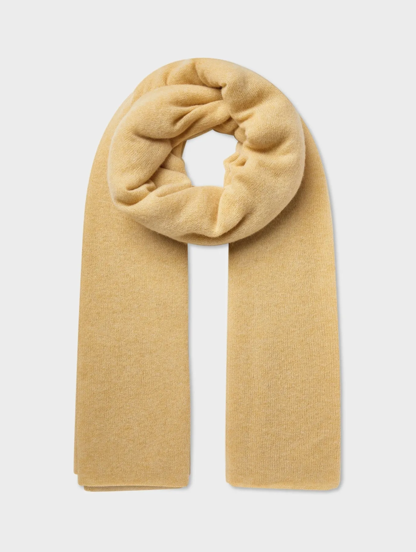 White   Warren - Cashmere Travel Wrap - Vintage Gold