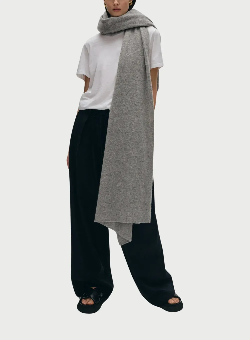 WHITE   WARREN | Cashmere Travel Wrap