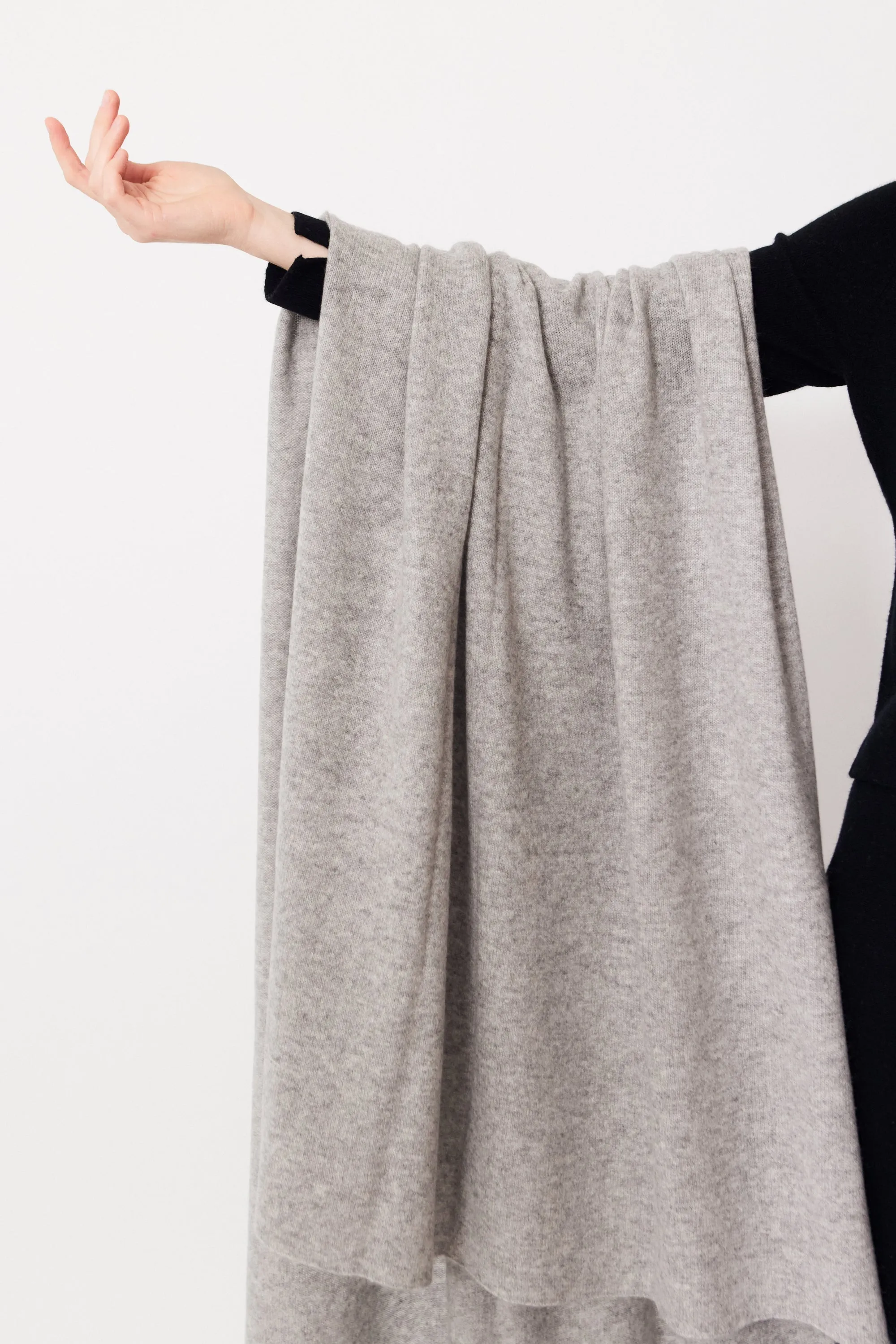 White   Warren Cashmere Travel Wrap