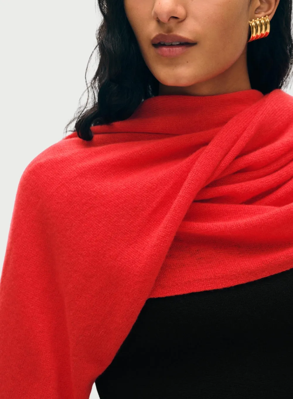 WHITE   WARREN | Cashmere Travel Wrap