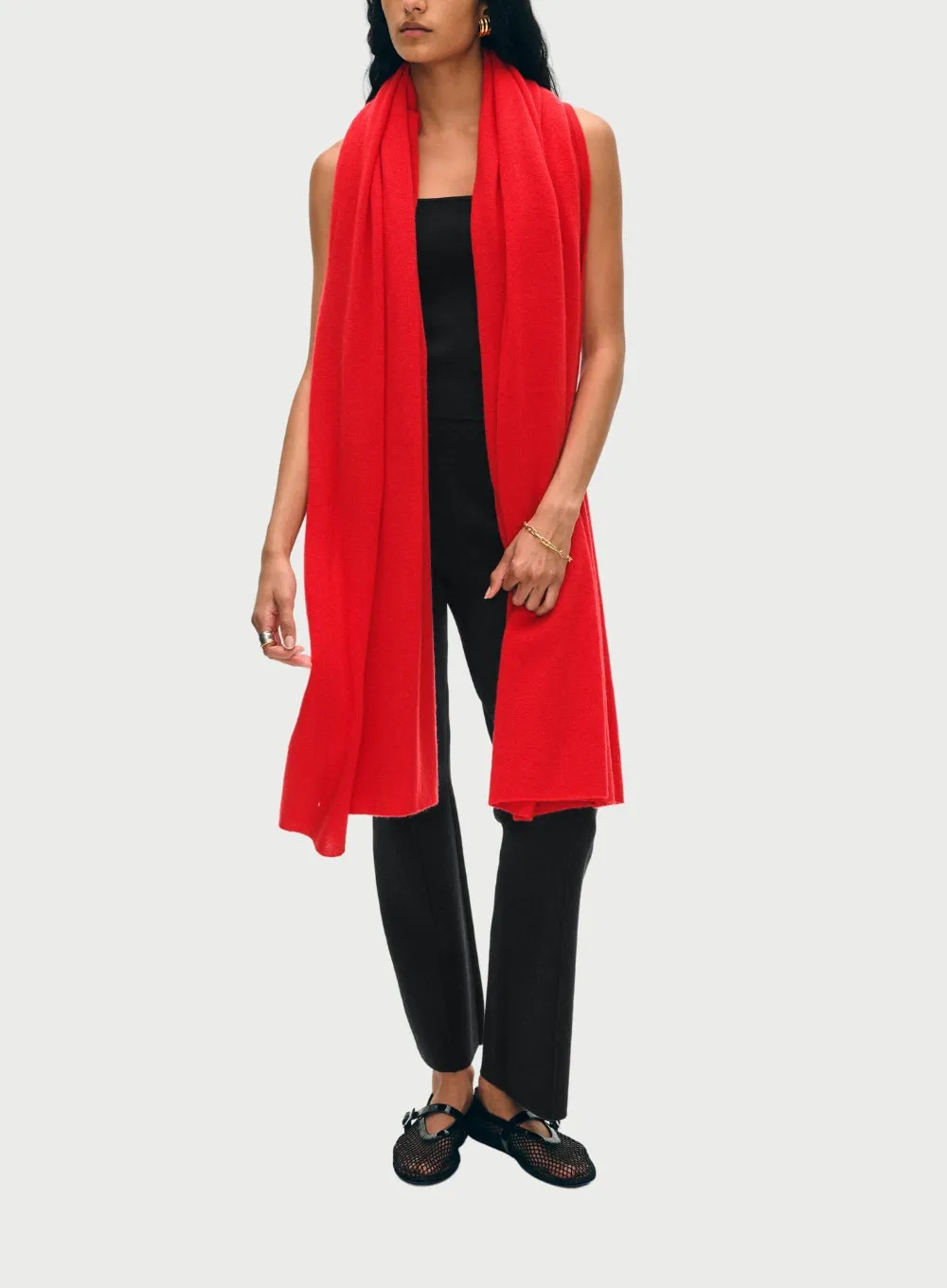 WHITE   WARREN | Cashmere Travel Wrap