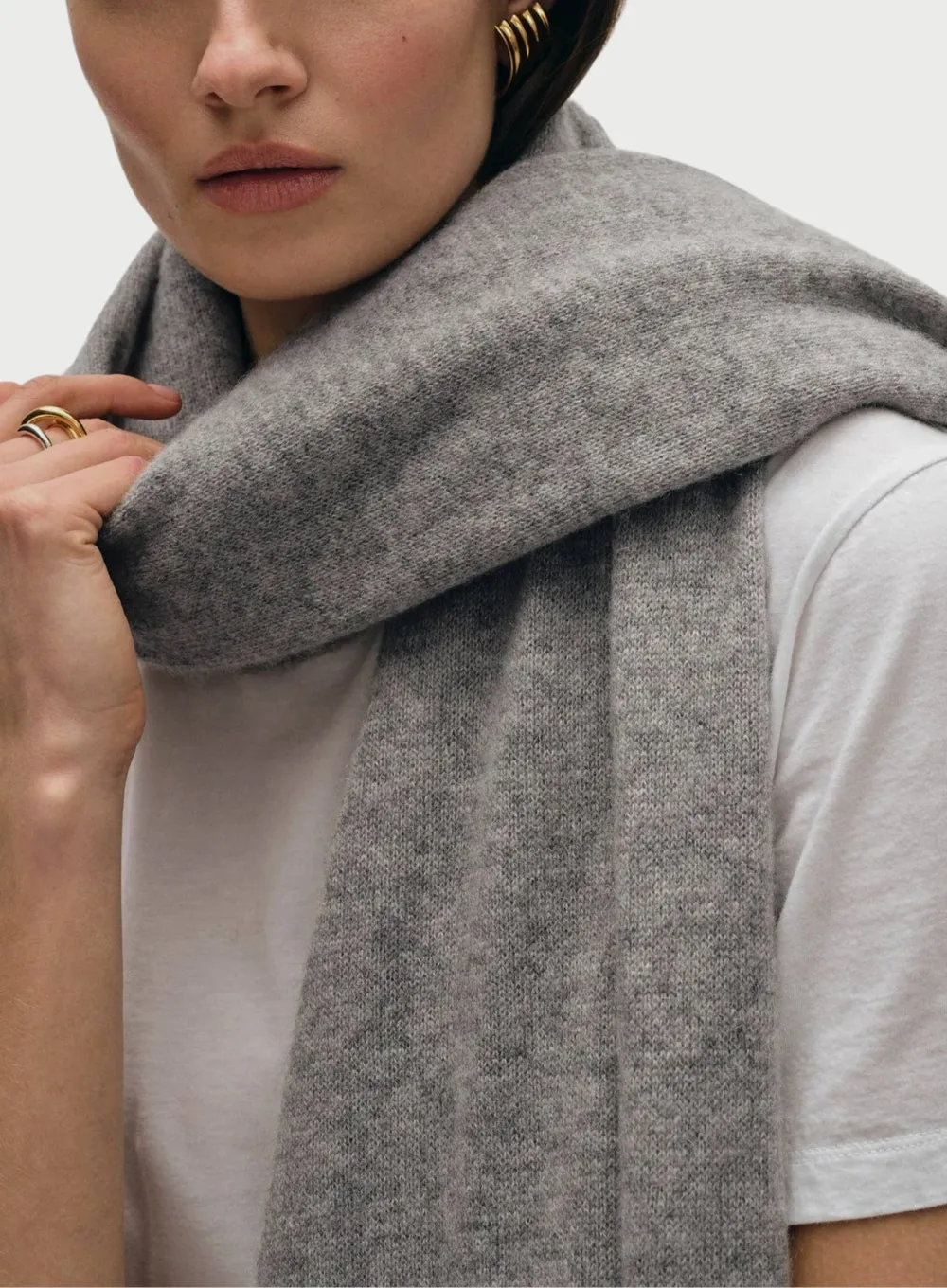 WHITE   WARREN | Cashmere Travel Wrap