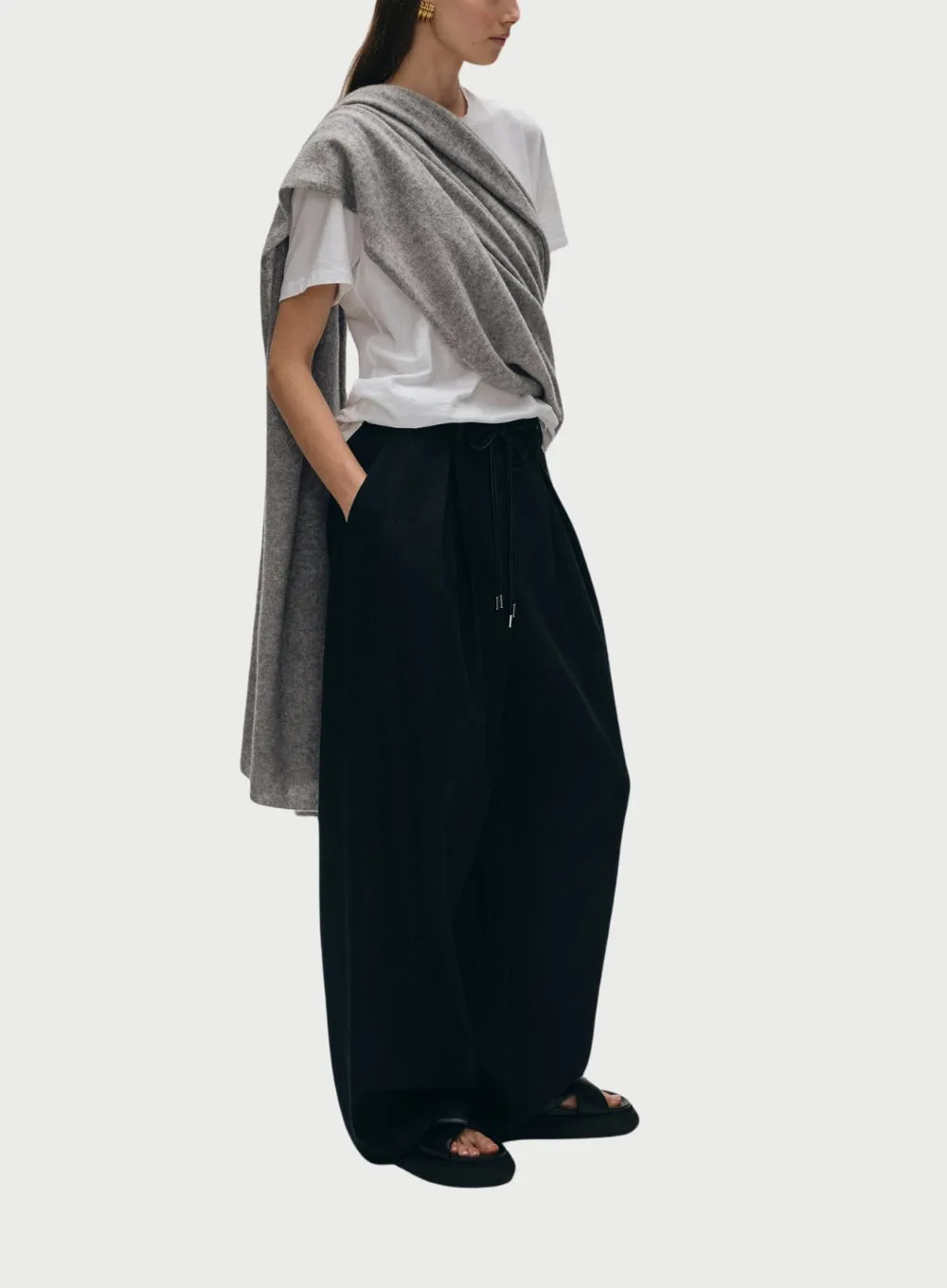 WHITE   WARREN | Cashmere Travel Wrap