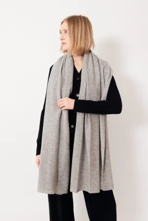 White   Warren Cashmere Travel Wrap