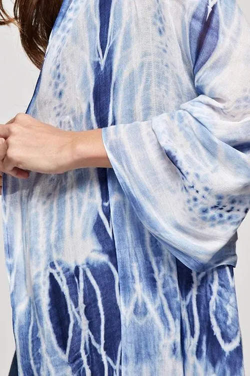 Wild Indigo Tie Dye Scarf
