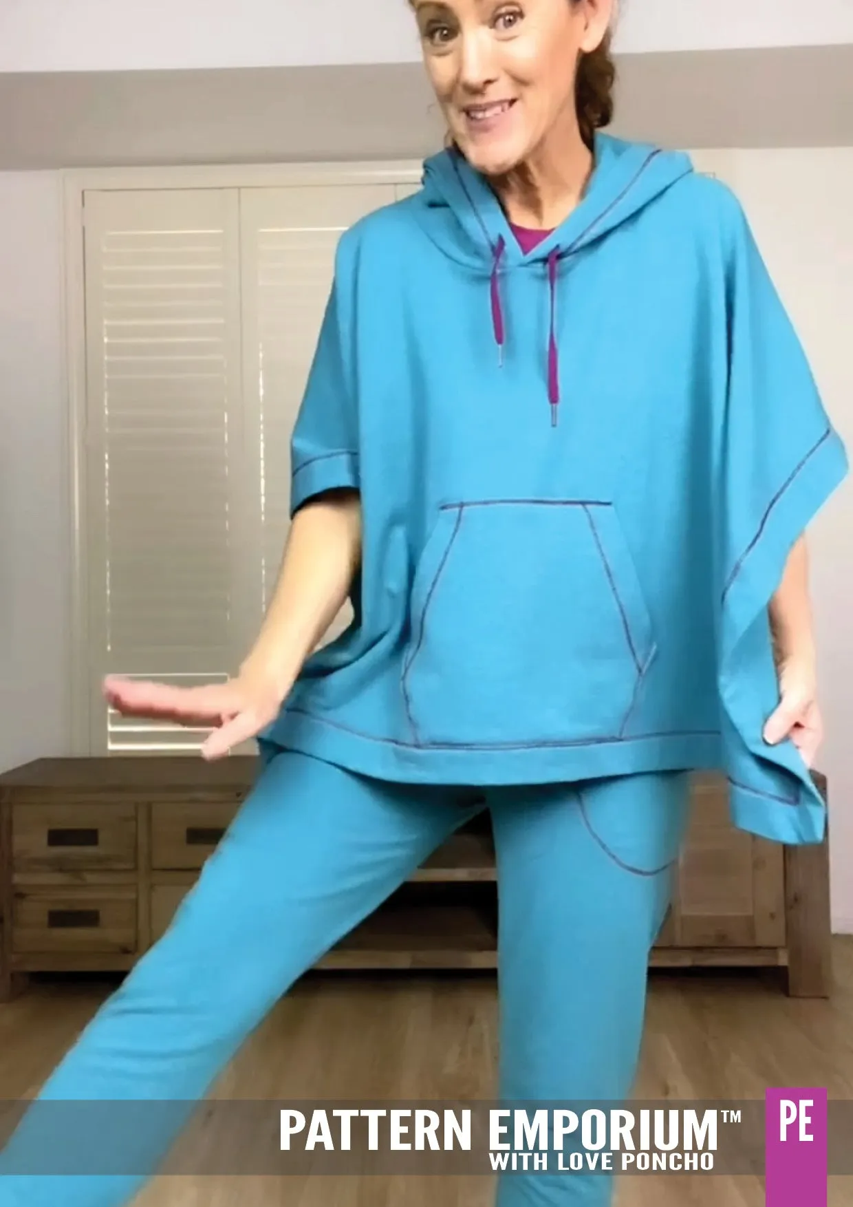 With Love | Poncho Sewing Pattern