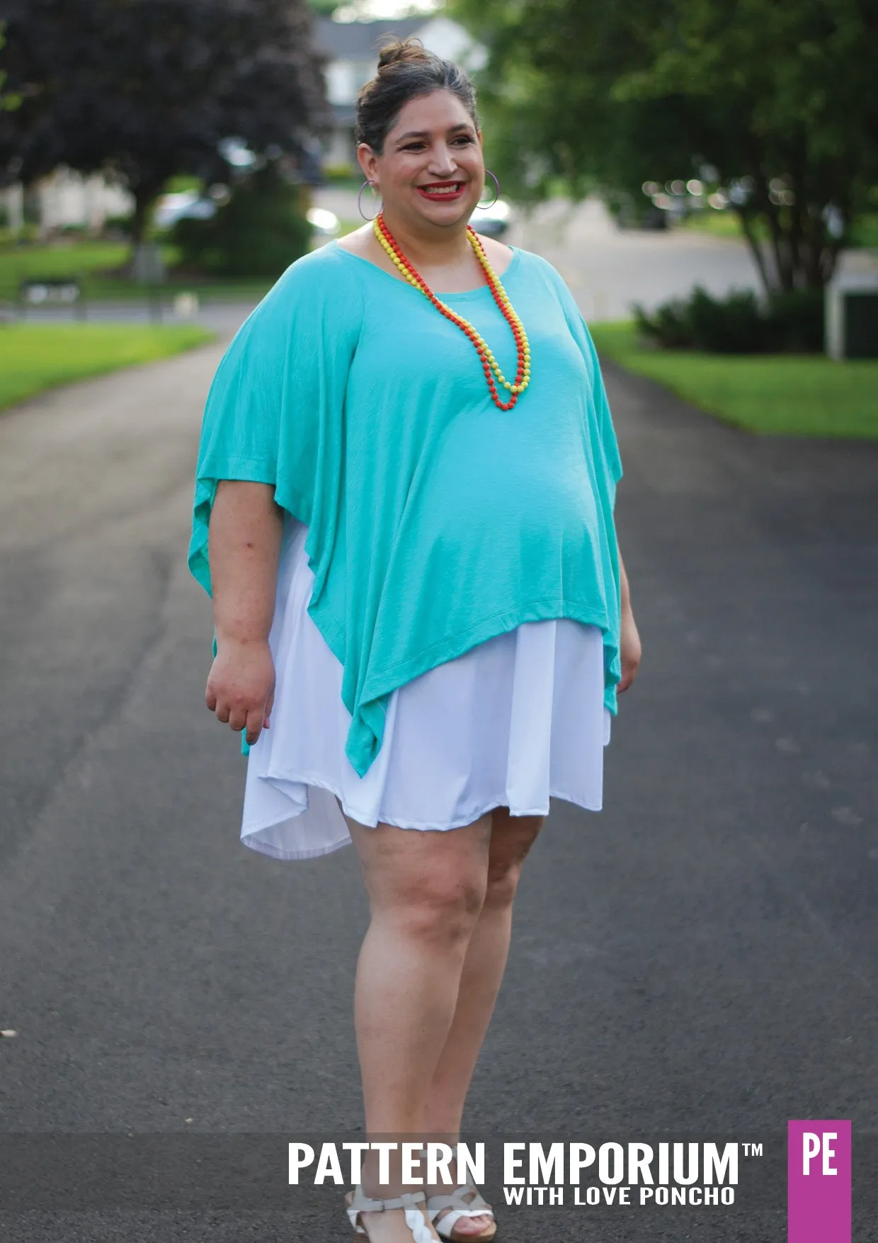 With Love | Poncho Sewing Pattern