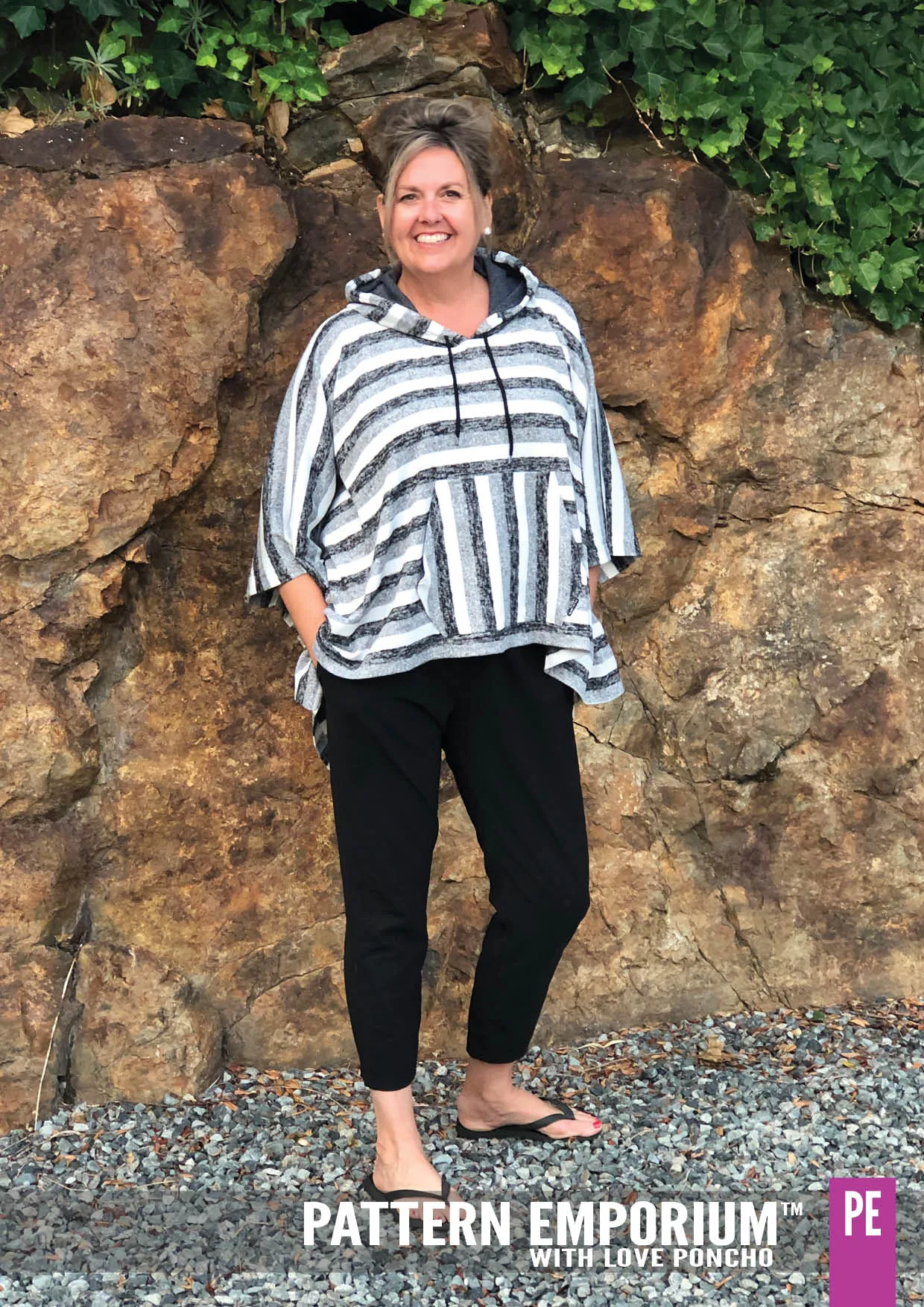 With Love | Poncho Sewing Pattern