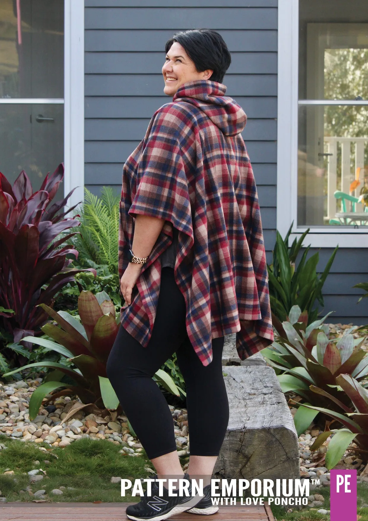 With Love | Poncho Sewing Pattern