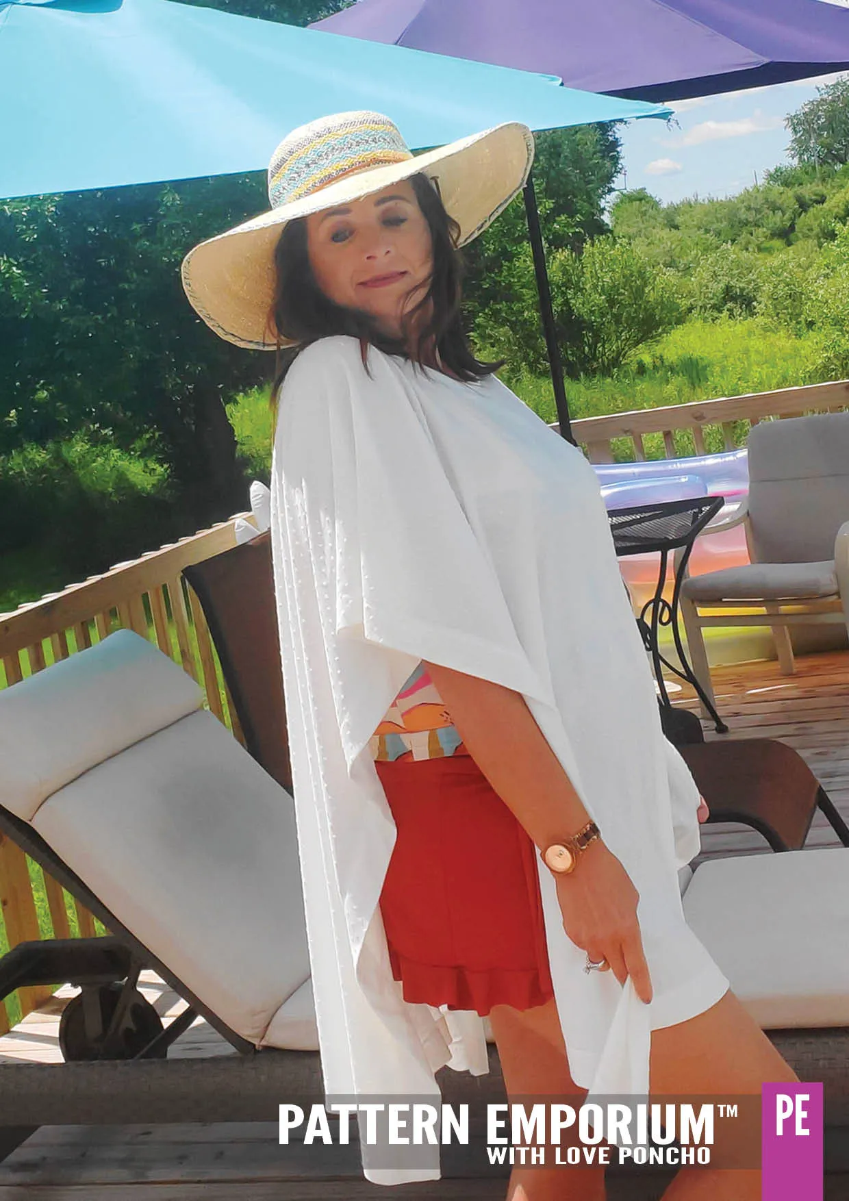 With Love | Poncho Sewing Pattern