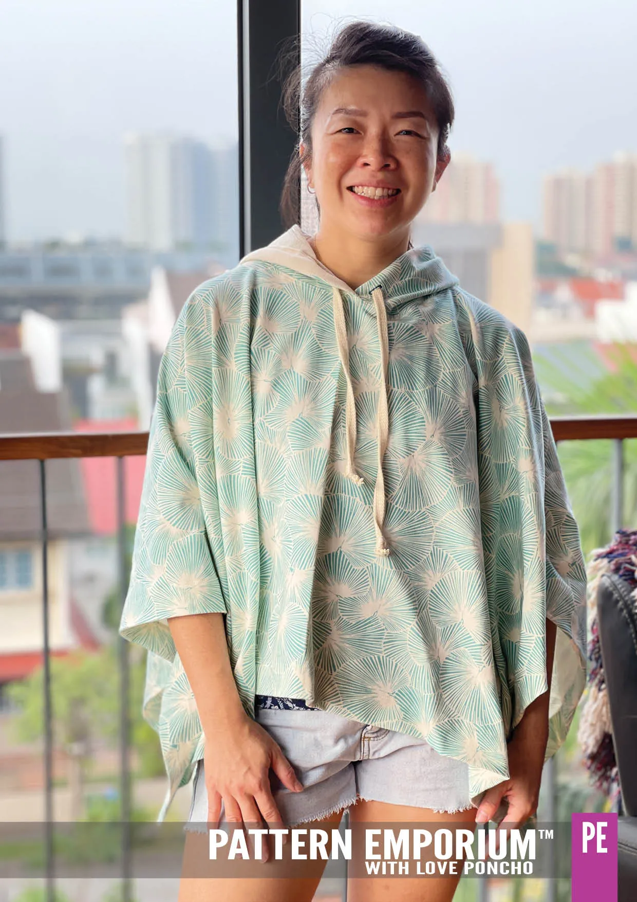 With Love | Poncho Sewing Pattern