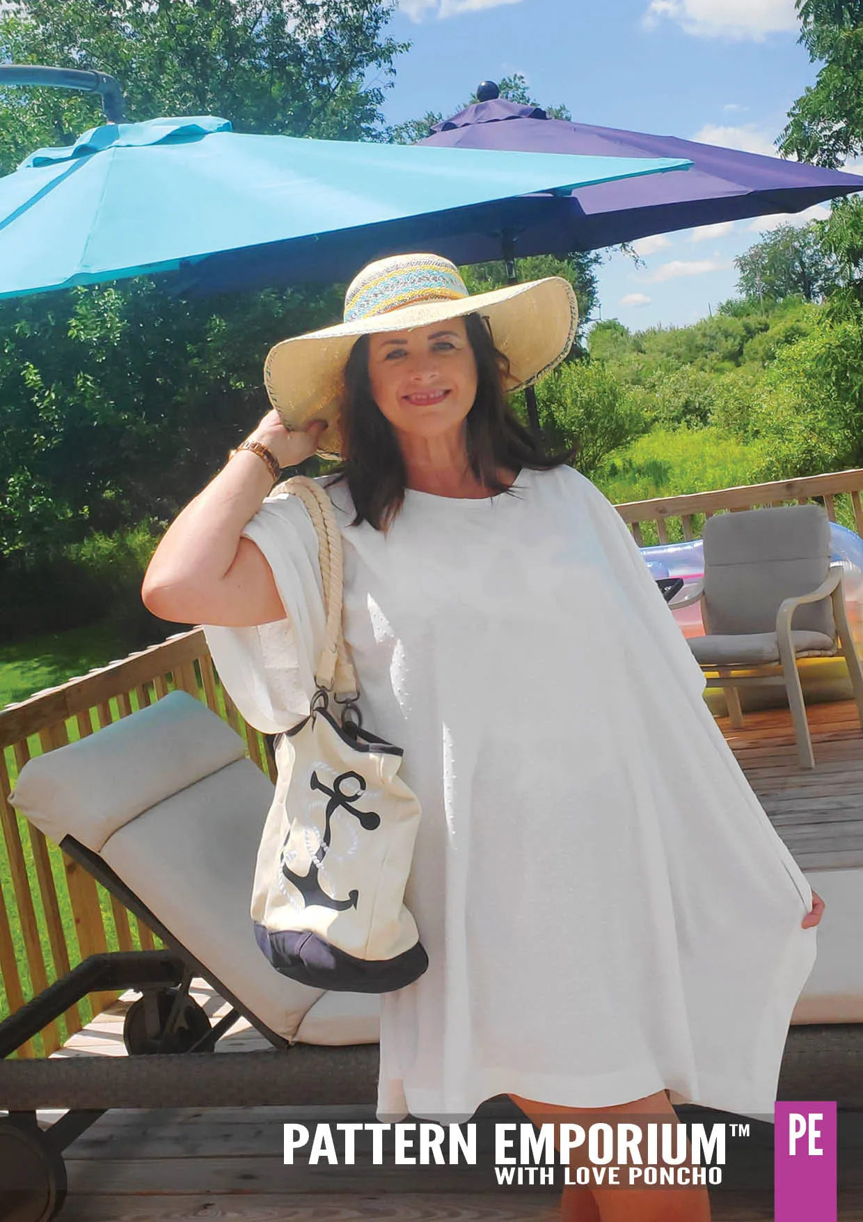 With Love | Poncho Sewing Pattern