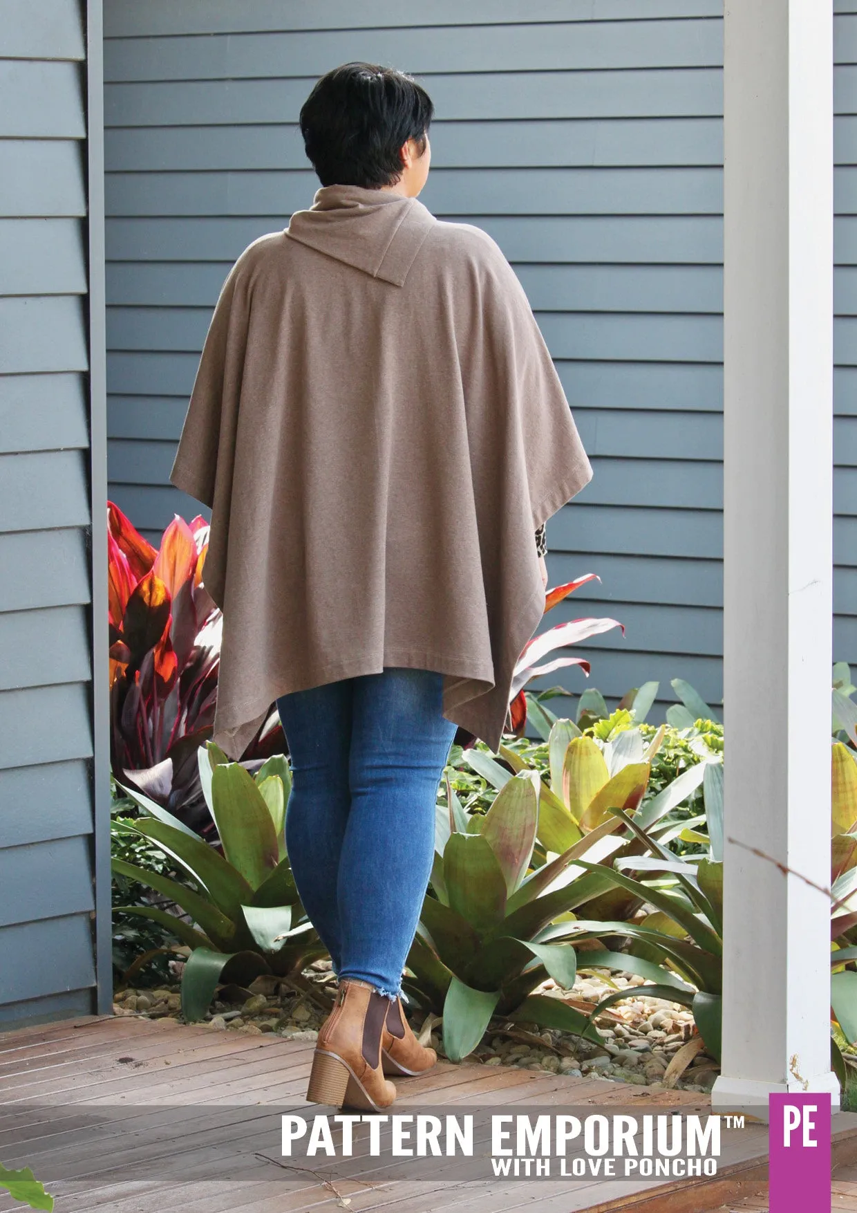 With Love | Poncho Sewing Pattern