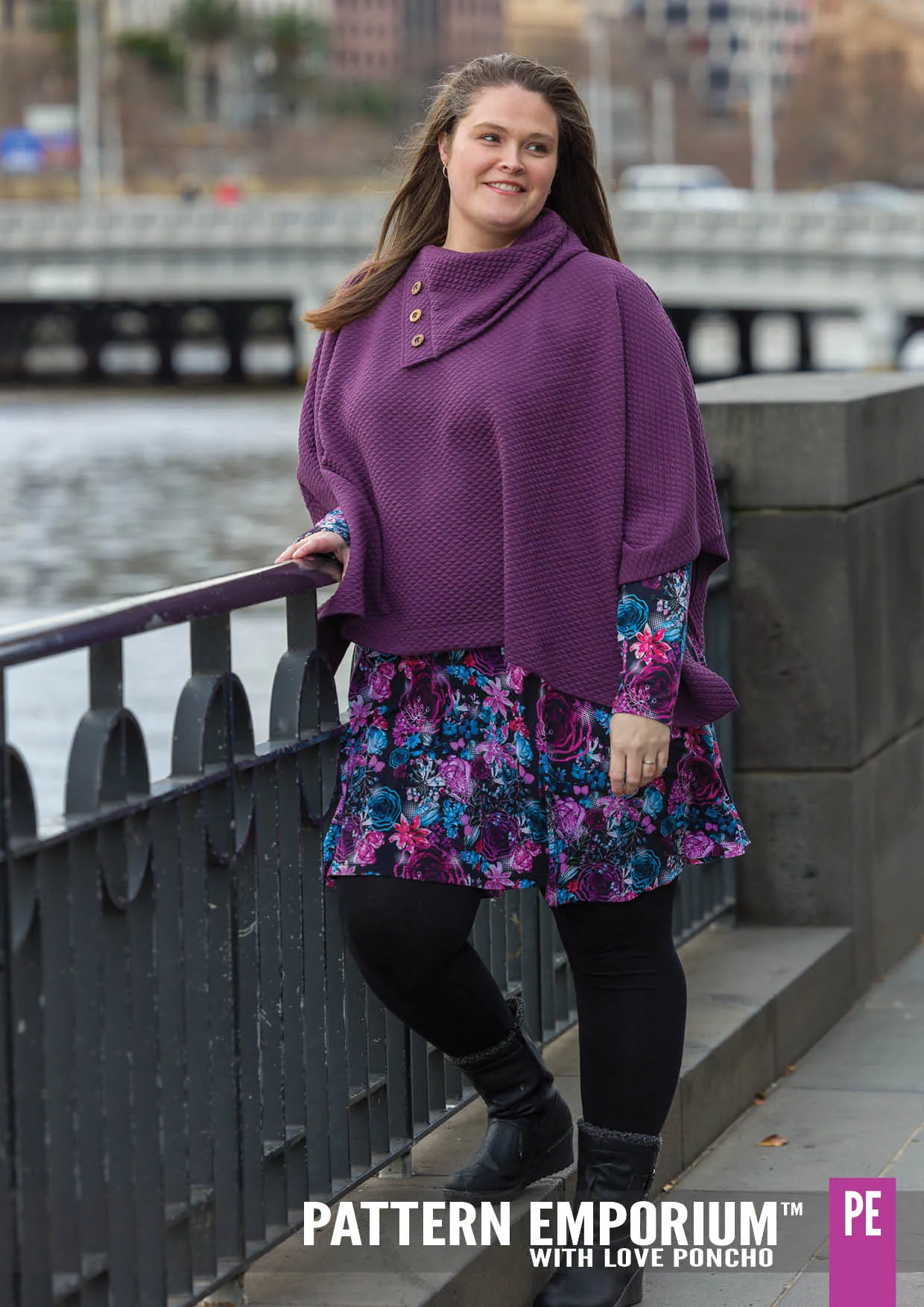 With Love | Poncho Sewing Pattern