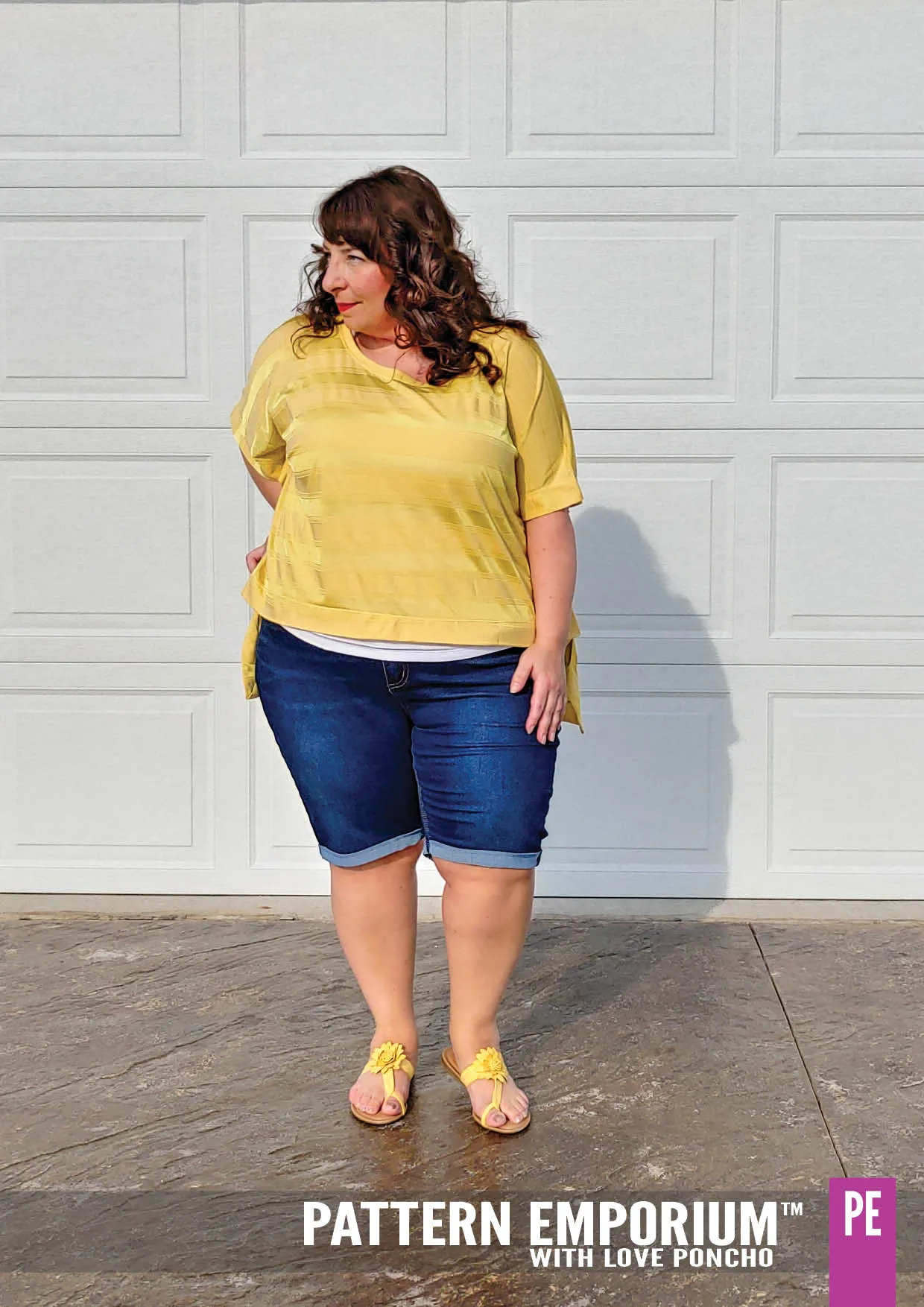 With Love | Poncho Sewing Pattern