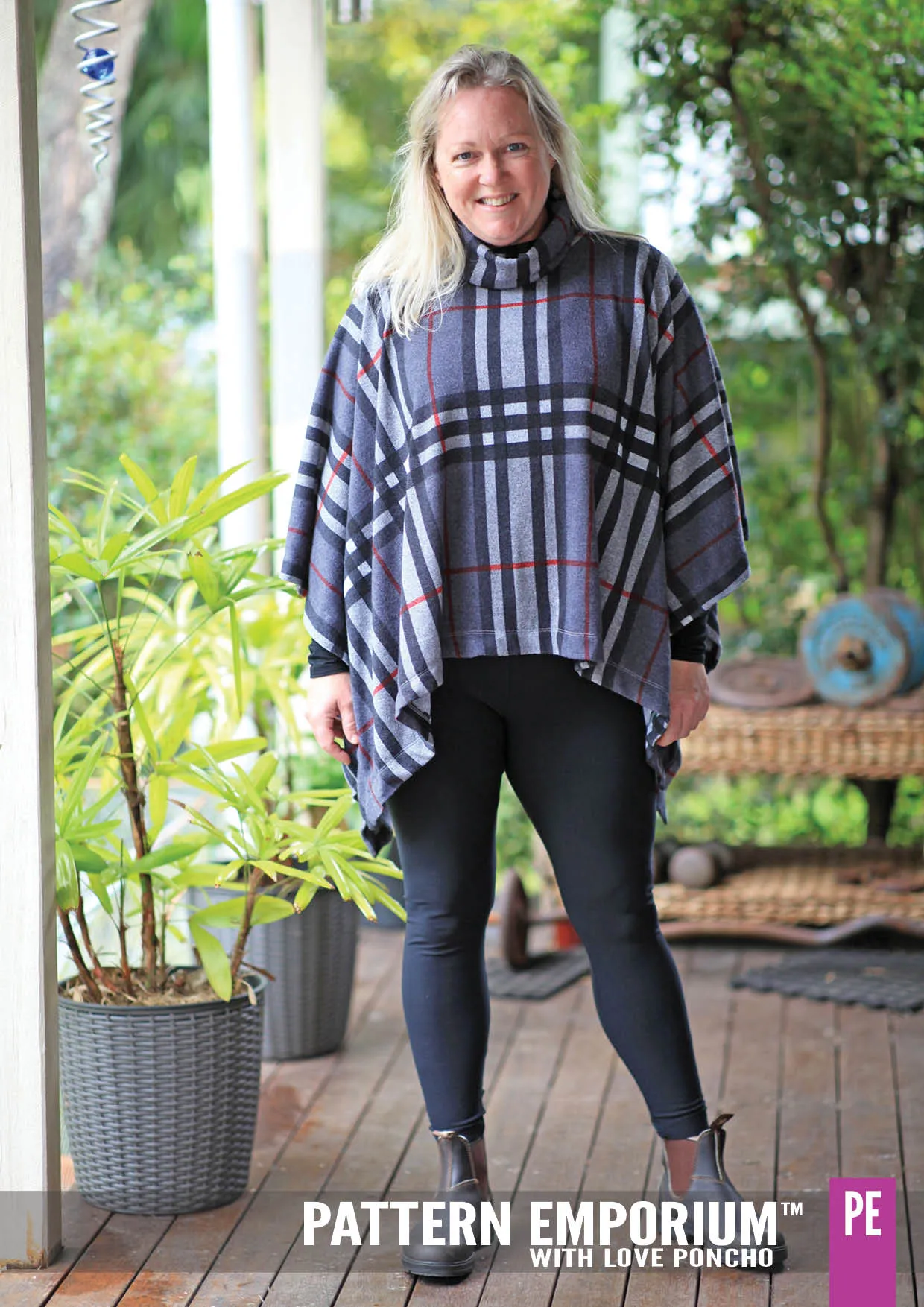 With Love | Poncho Sewing Pattern