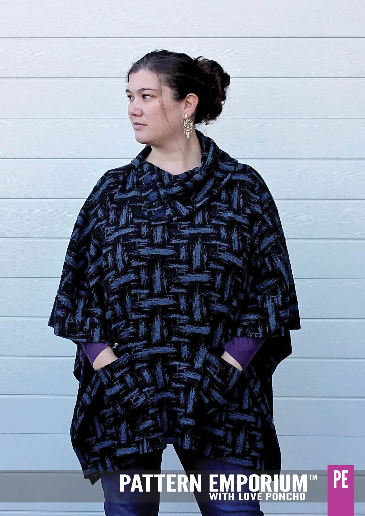 With Love | Poncho Sewing Pattern