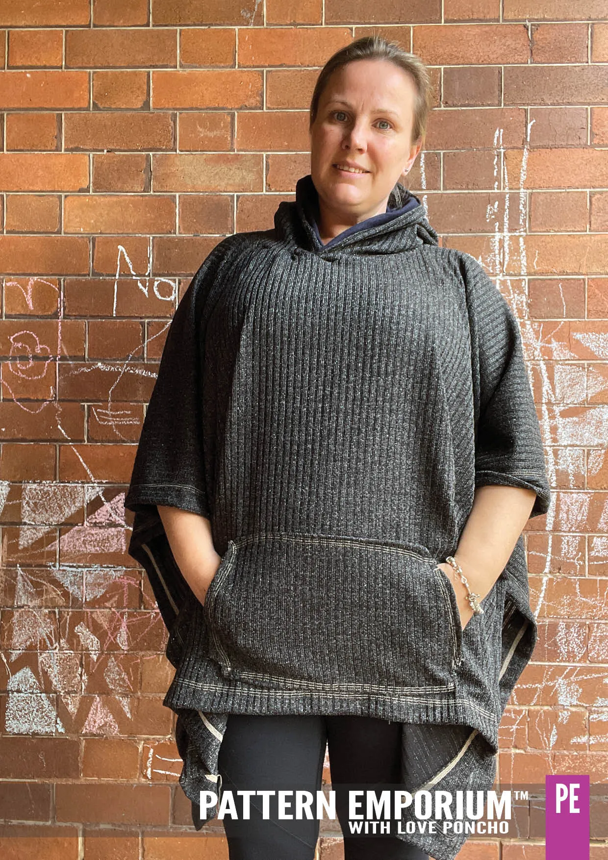 With Love | Poncho Sewing Pattern