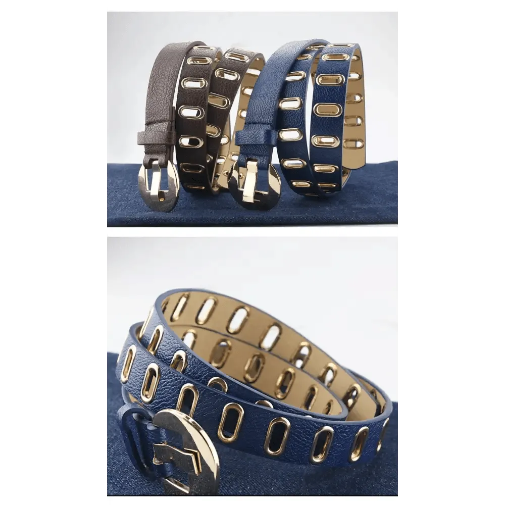 Women Casual Adjustable Leather Waistband Dresses Classic Belt Trendy Women's Fashionable Waistband Party Cute Vintage Belts For Female