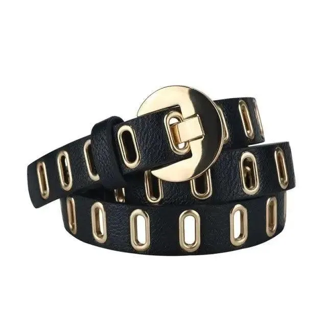 Women Casual Adjustable Leather Waistband Dresses Classic Belt Trendy Women's Fashionable Waistband Party Cute Vintage Belts For Female