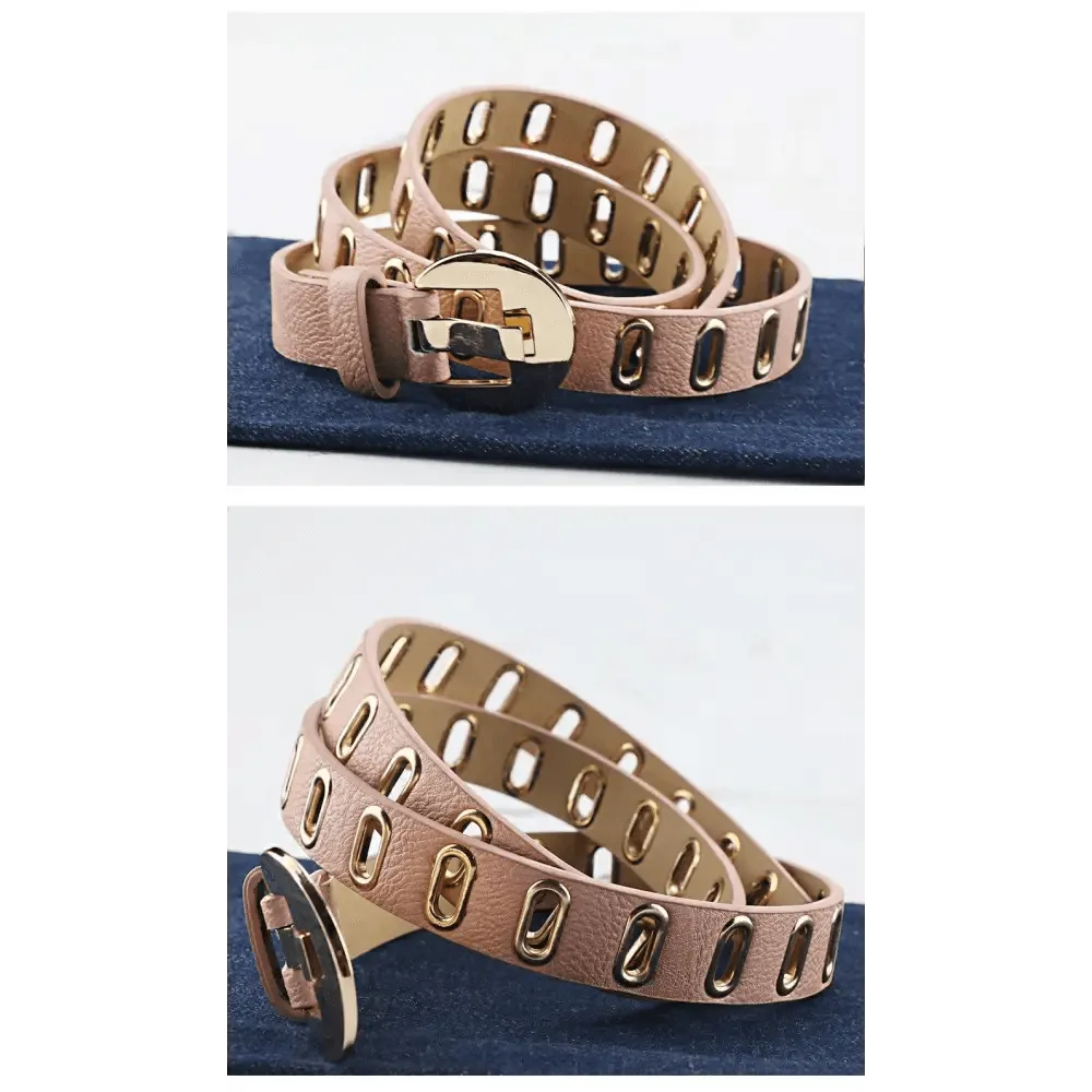 Women Casual Adjustable Leather Waistband Dresses Classic Belt Trendy Women's Fashionable Waistband Party Cute Vintage Belts For Female