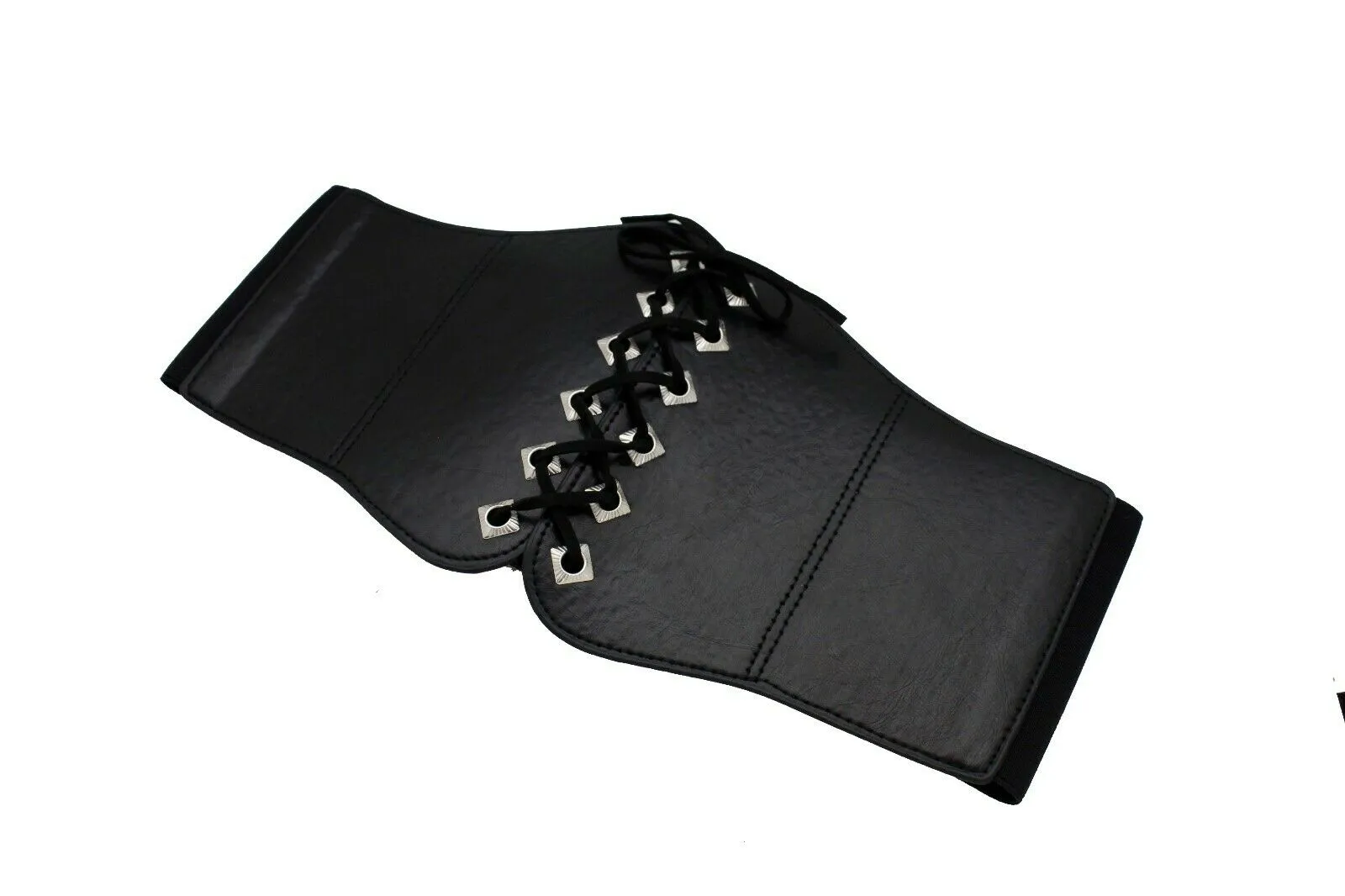 Women Elastic Waistband Wide High Waist Dressy Chic Fashion Corset Belt Size S M