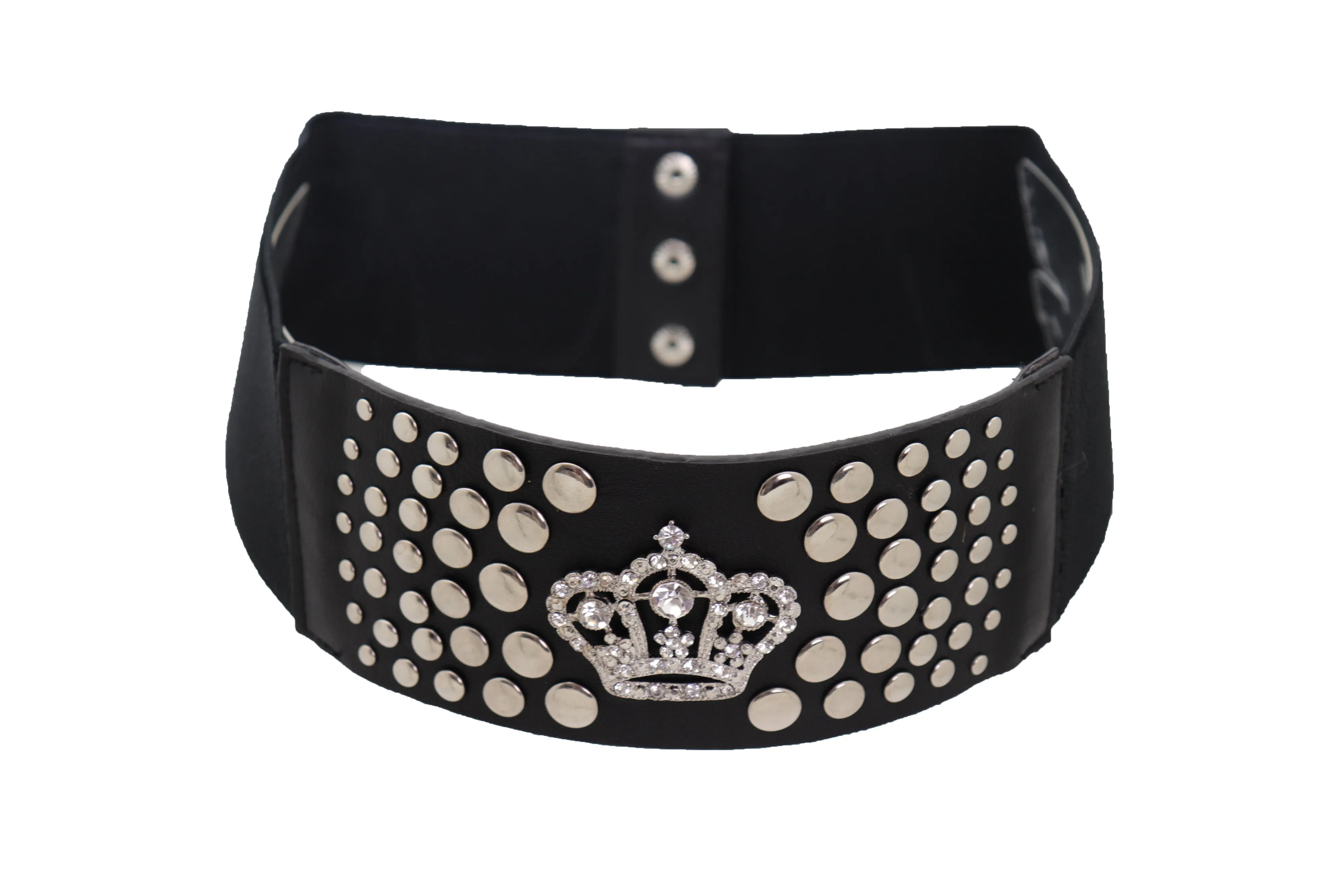 Women Gold Metal Chain Links Thin Fashion Belt Skull Charm Plus XL XXL