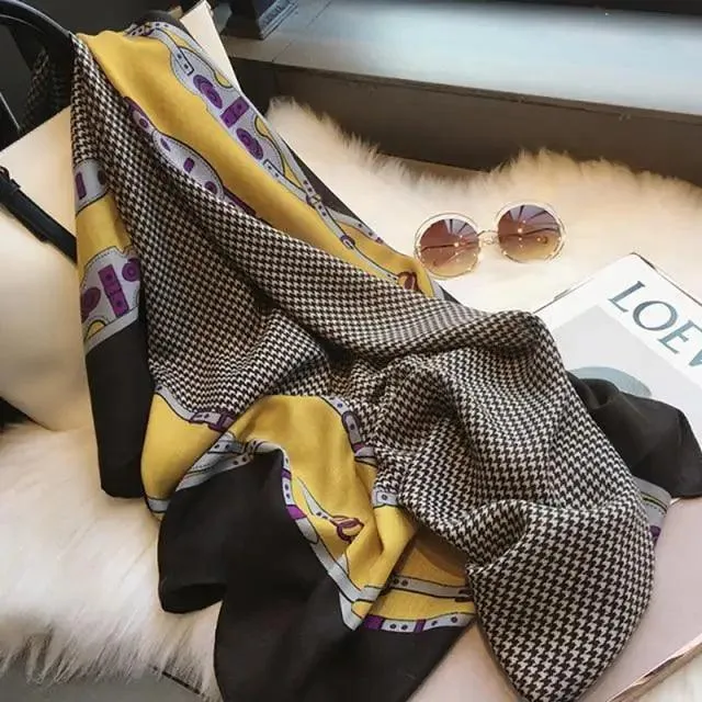 Women Scarf Leopard Print Cotton Large Size Scarfs For Winter Shawls Winter Warm Casual Wear For Women Lovely Floral Tassel Cotton ab Shawls Lady Silk Wraps Scarves