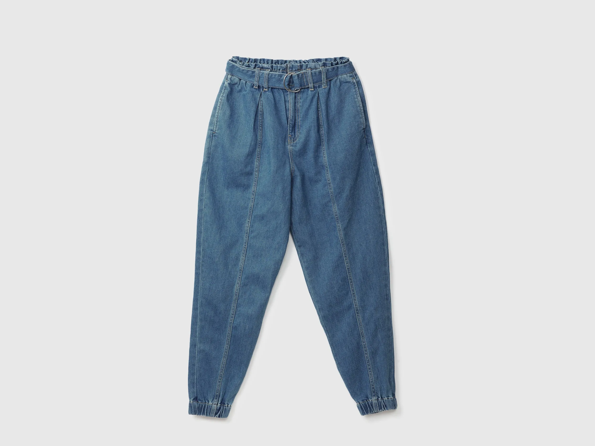 Women Solid Boxy Fit Jeans
