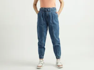 Women Solid Boxy Fit Jeans