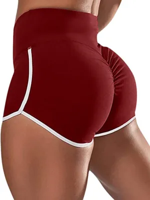 Women's High Waist Yoga Shorts Butt Lifting