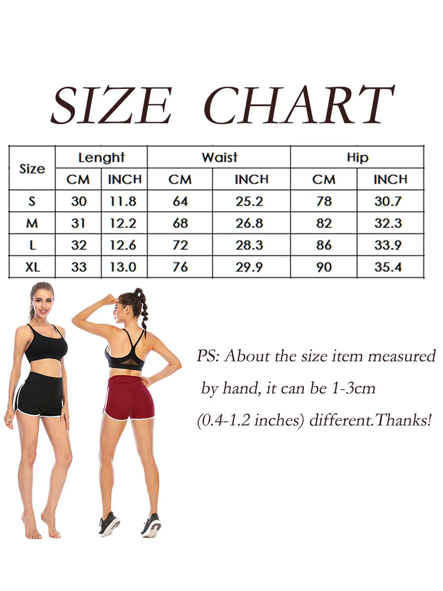 Women's High Waist Yoga Shorts Butt Lifting